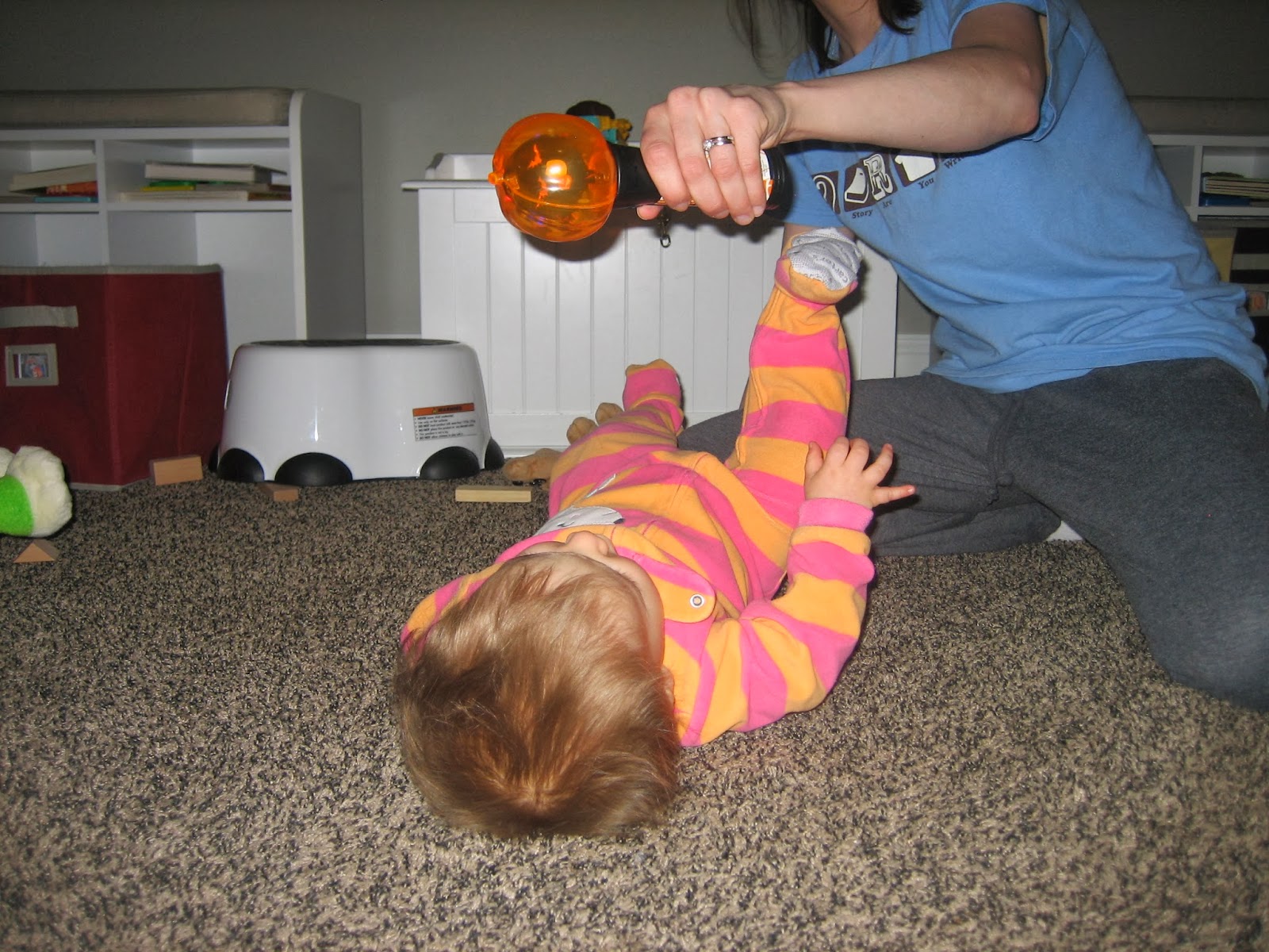 My Torticollis Baby Rolling BellytoBack (towards right side)