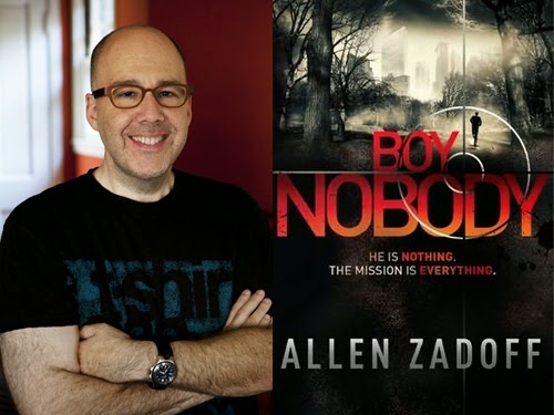 Allen Zadoff, author of Boy Nobody