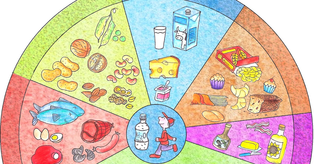 en mi sala de clases…: Círculo de alimentos