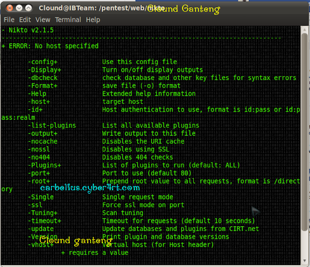 Nikto  Vulnerability Scanner ./Knowledge