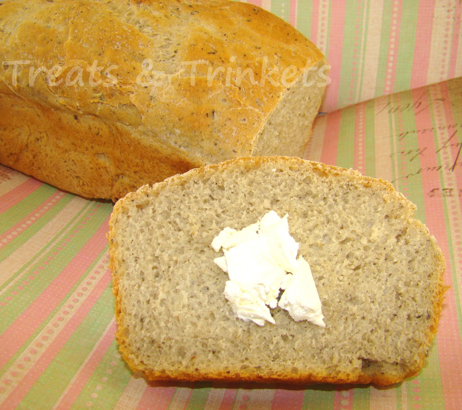 Treats & Trinkets Rustic Herb Bread