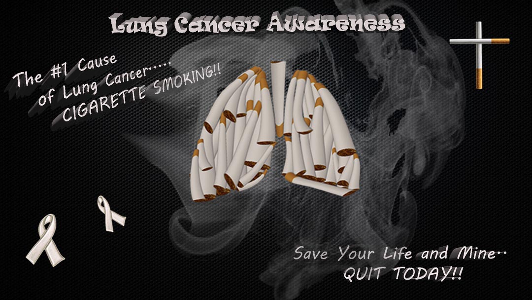 Karen's Designs Lung Cancer Awareness Poster