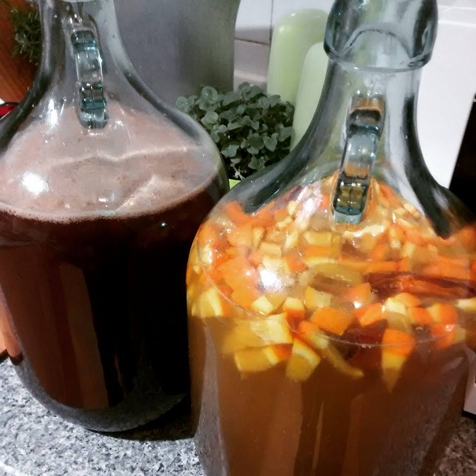 FOOD PRESERVING SHORT SPICED ORANGE MEAD