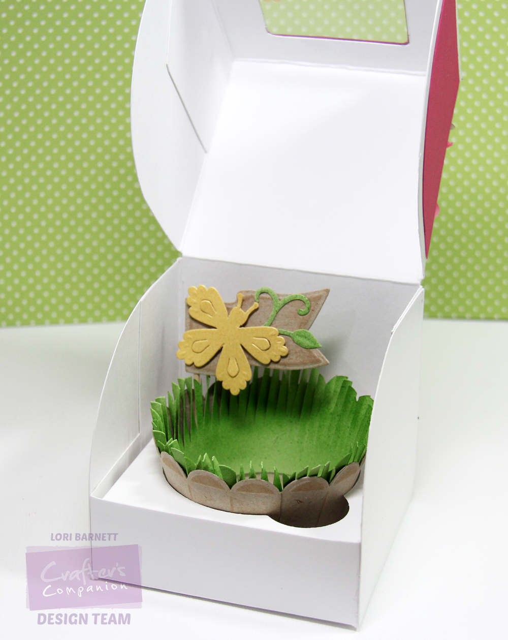 Cupcake Box With Window Template