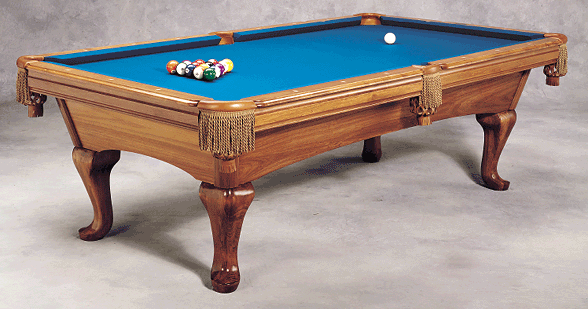 a snooker table