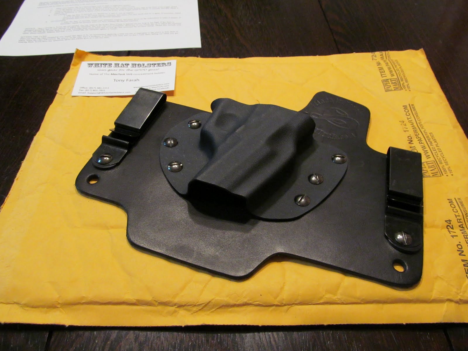 Jeep Wrangler Pistol Holster