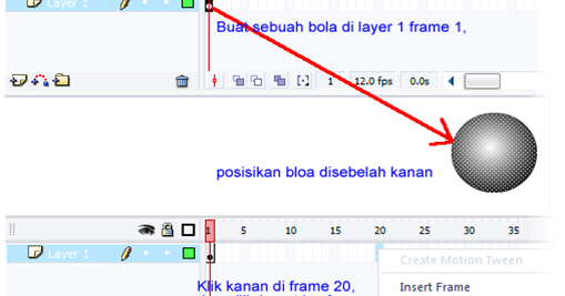 ADFbloger Pengertian Motion Tween, Shape Tween, Classic