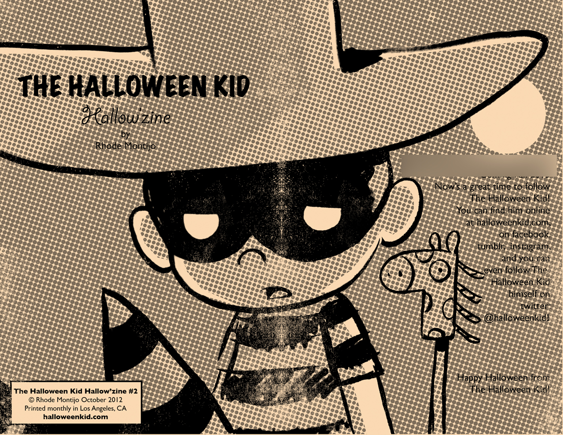 The Fantasmical Rhode Montijo Blog The Halloween Kid Hallow'zine 2
