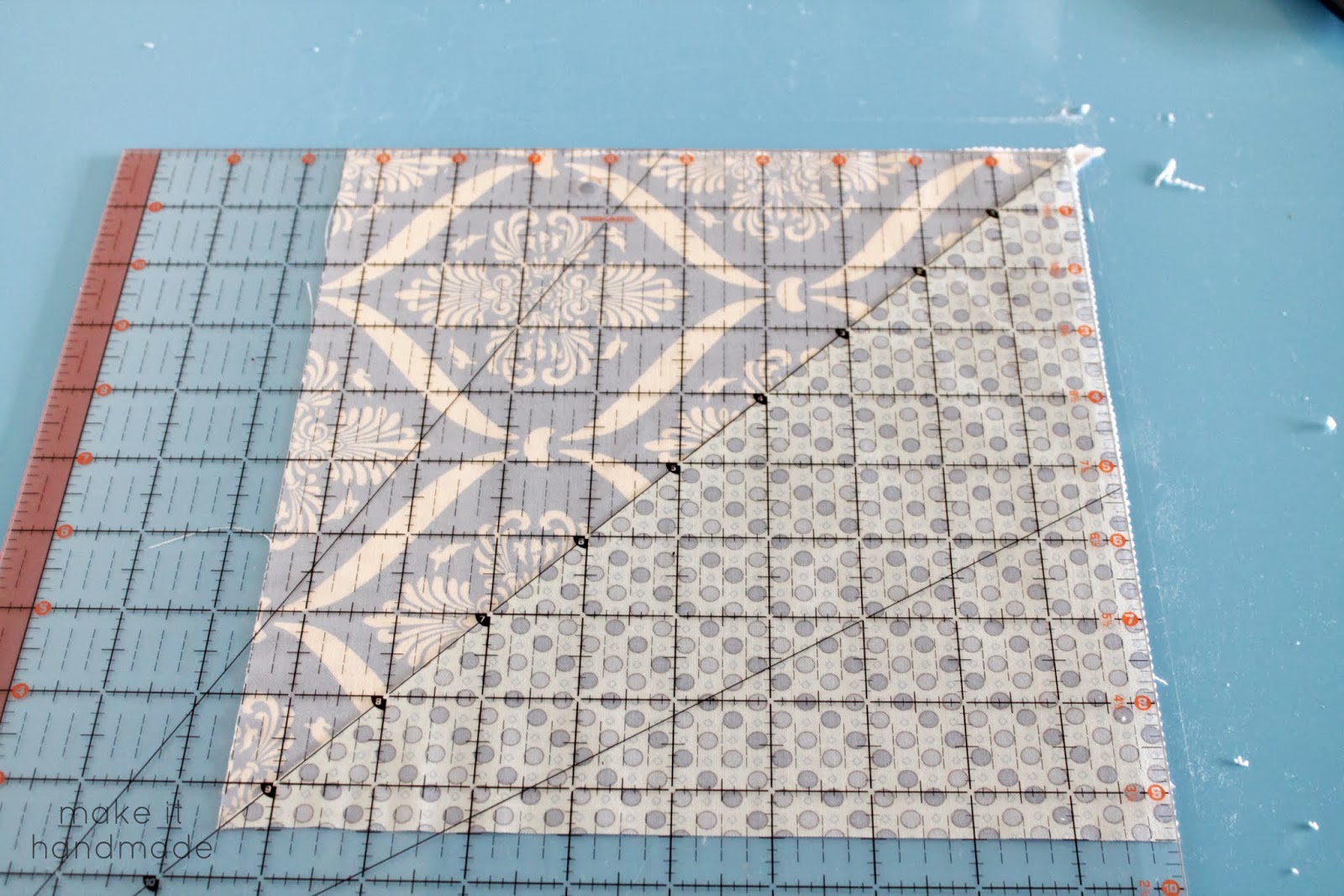 Make It Handmade Square A Quilt Block... Without A Special Ruler