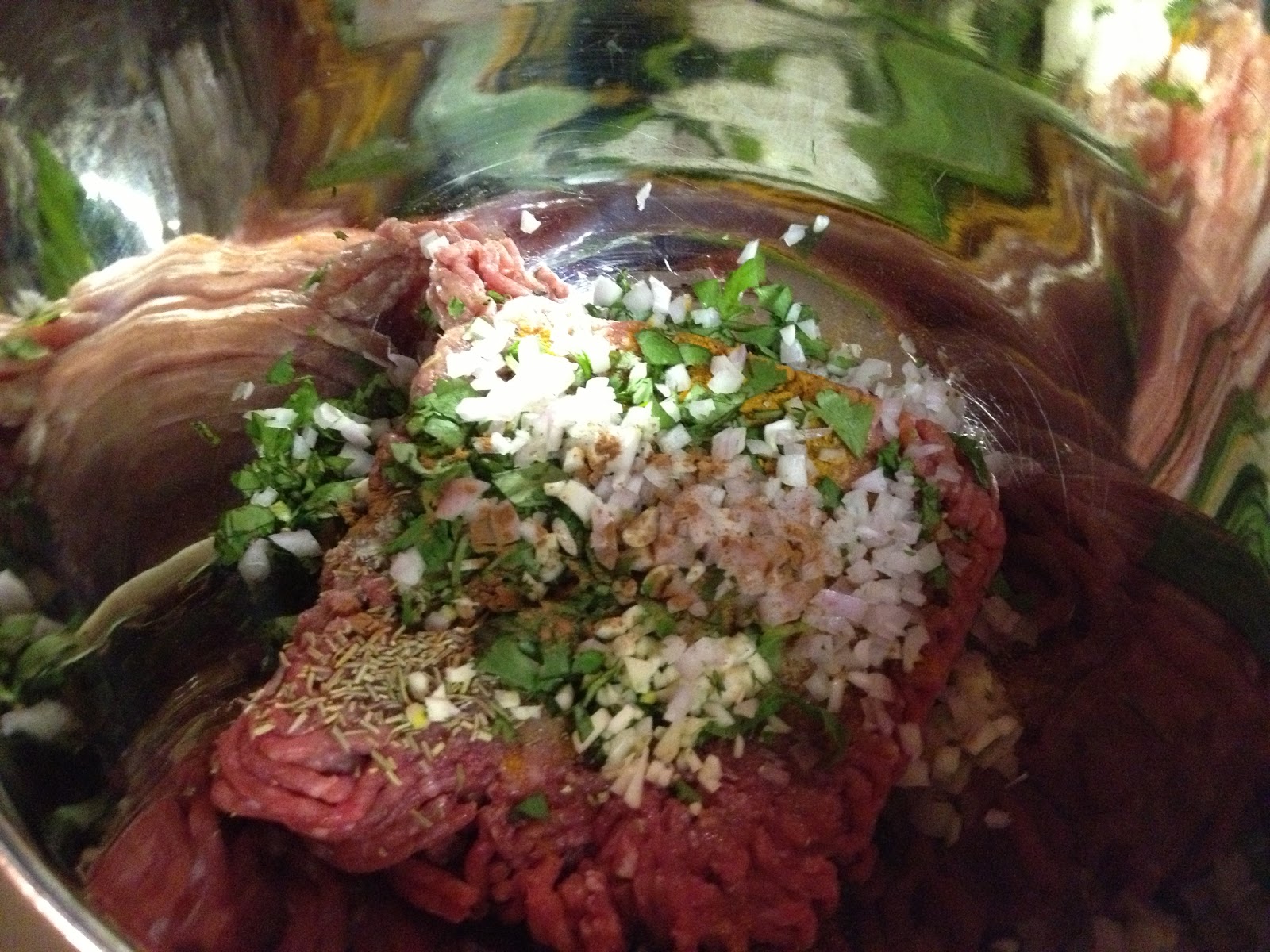 Easy Epicurean Lamb Kofta and Kale Salad with LemonTahini Dressing