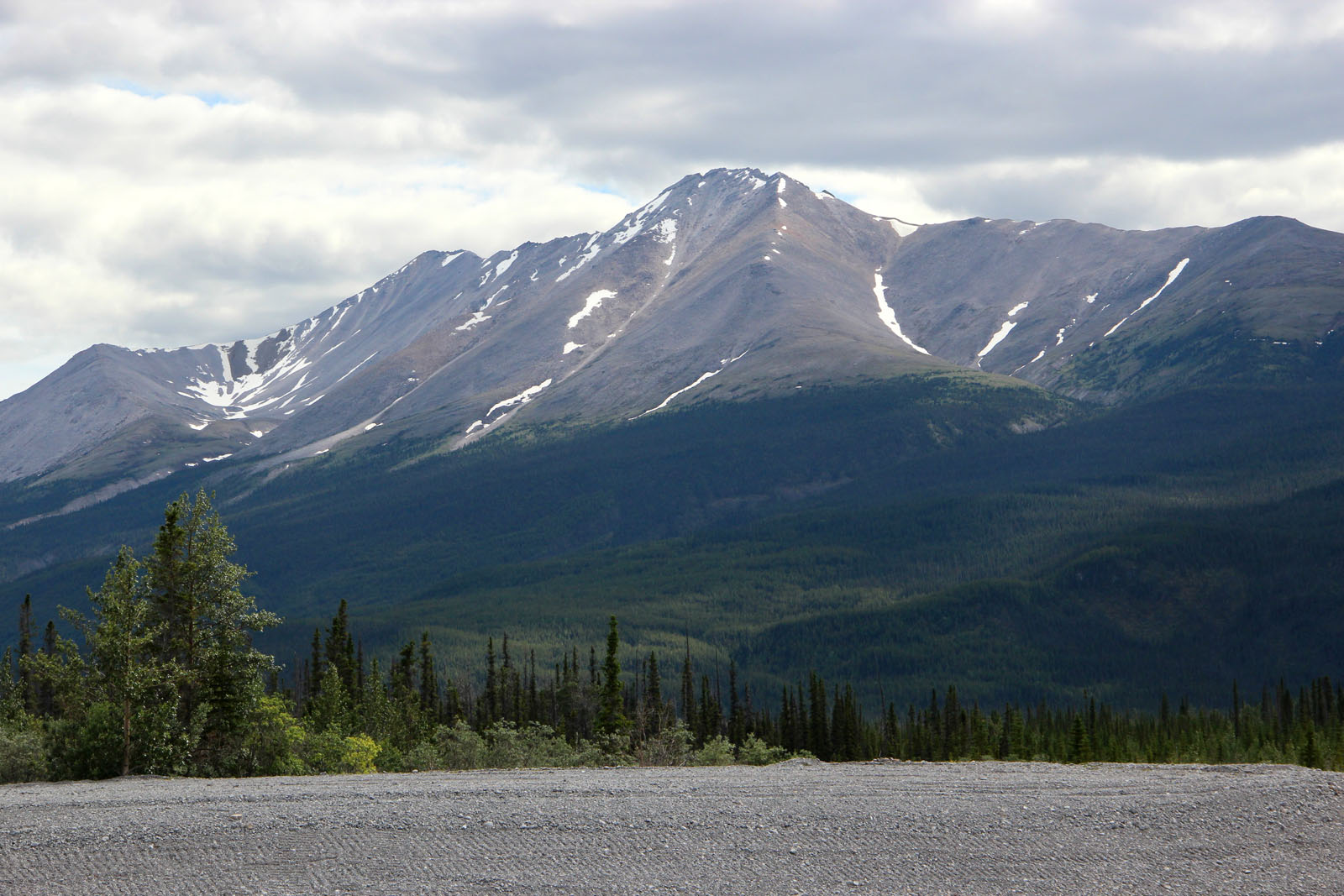 Riding the USA Day 8 Charlie Lake, BC Liard River Hot Springs, BC