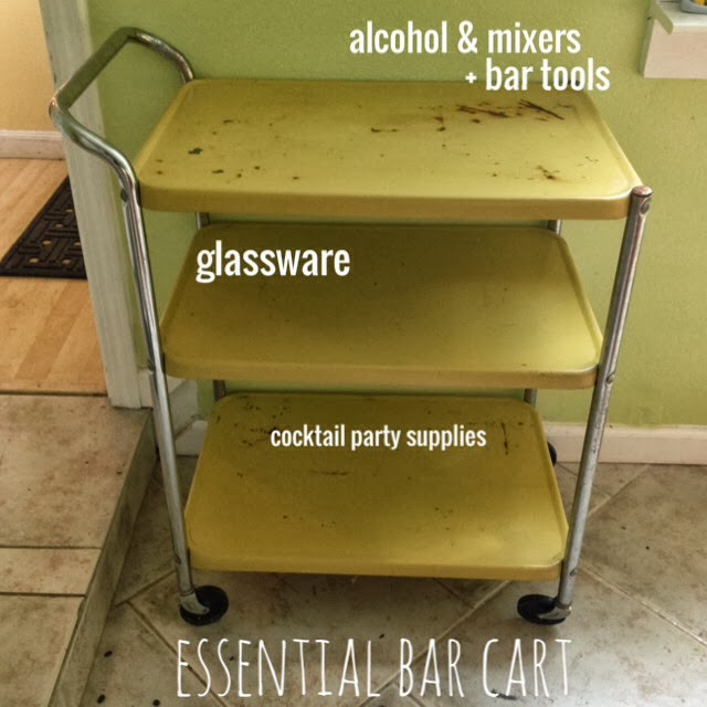 Dutch Plum the essential bar cart