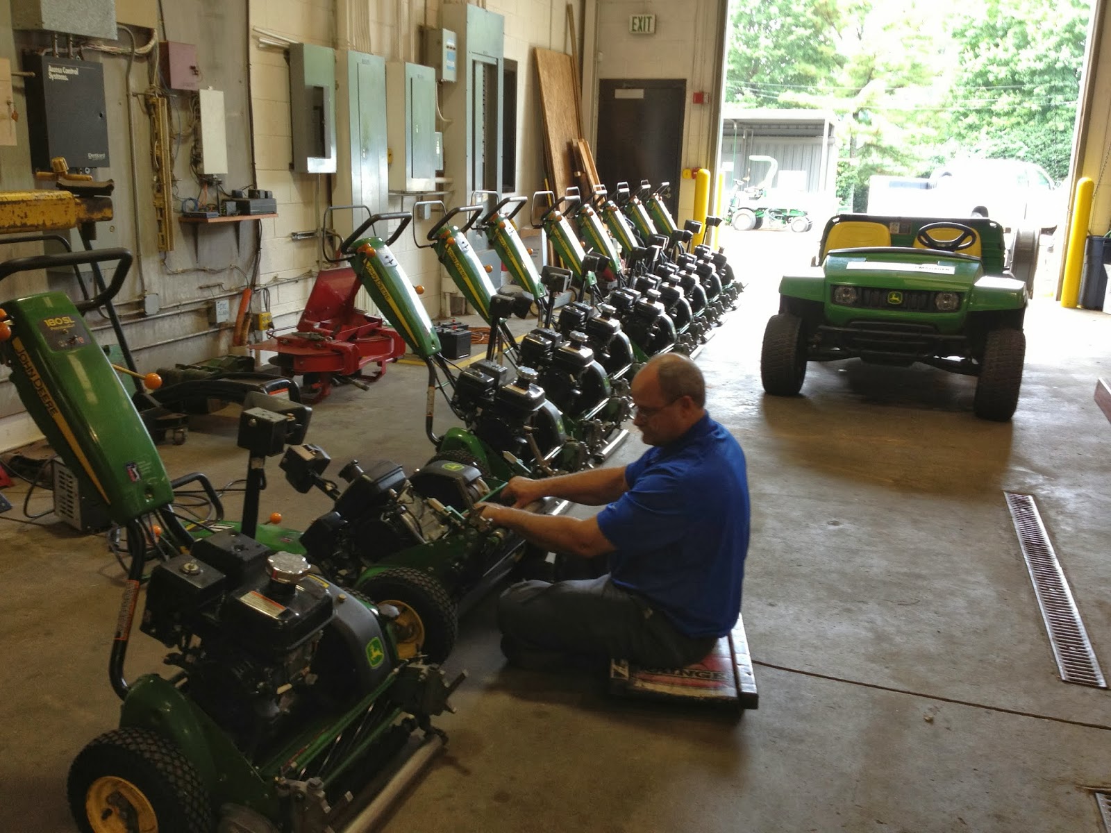The Bear Trace at Harrison Bay Golf Course Maintenance September 2013