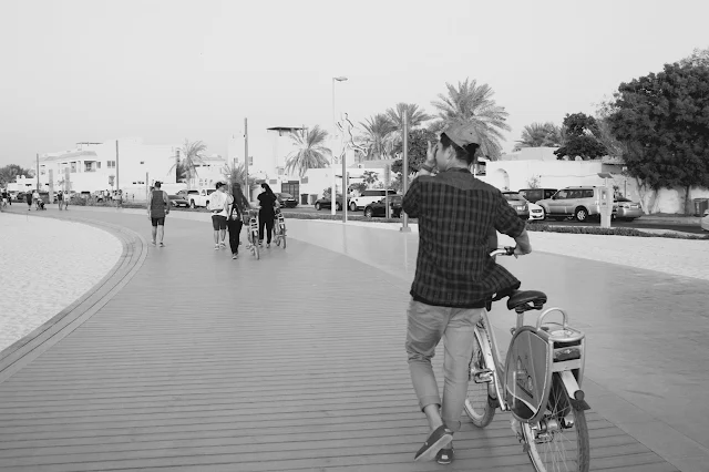 biking in Dubai