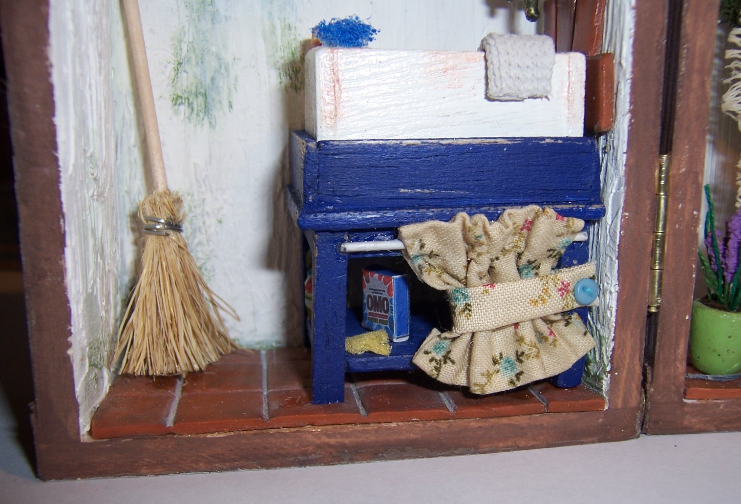 EdenMiniaturas: LAVADERO-FREGADERO DE PATIO