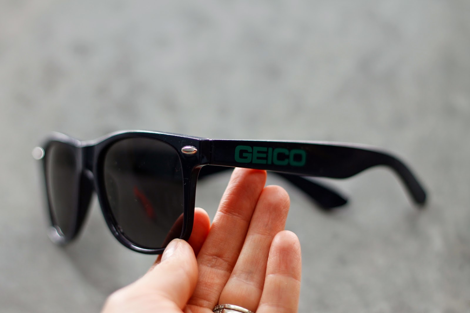 Bark and Purl DIY washi tape sunglasses