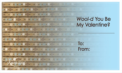 Karastan Carpet Valentines - Wool'd You Be My Valentine?