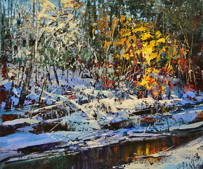 Пейзажи мастихином. Linda Wilder Пейзажи мастихином. Linda Wilder