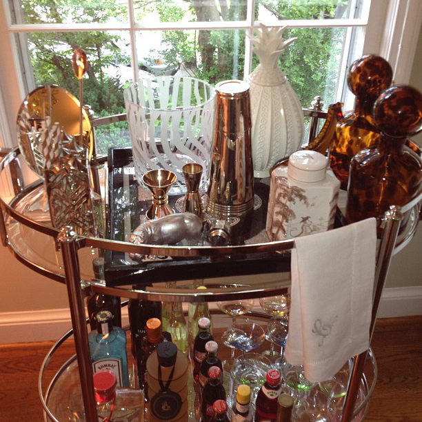 Chinoiserie Chic Styling The Bar Cart My Bar Cart, Inspiration