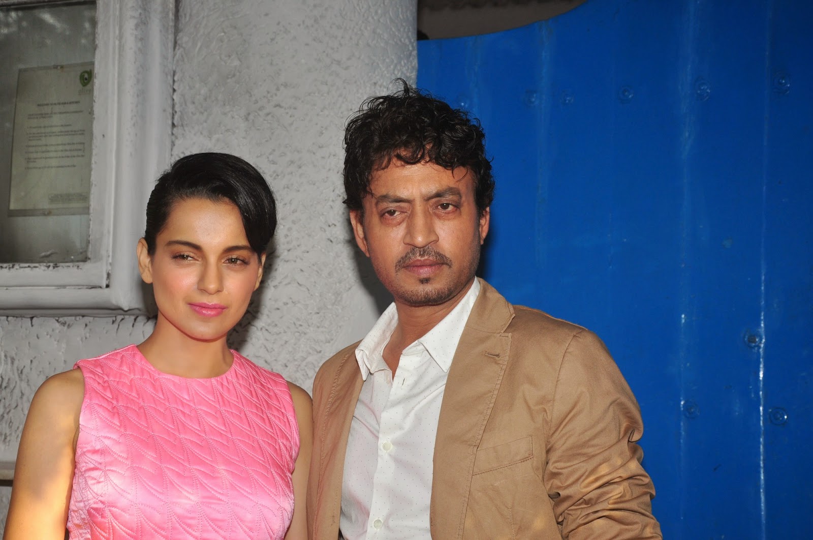 Kangna Ranaut, Irrfan Khan,at Divine Lovers Movie Launch Images