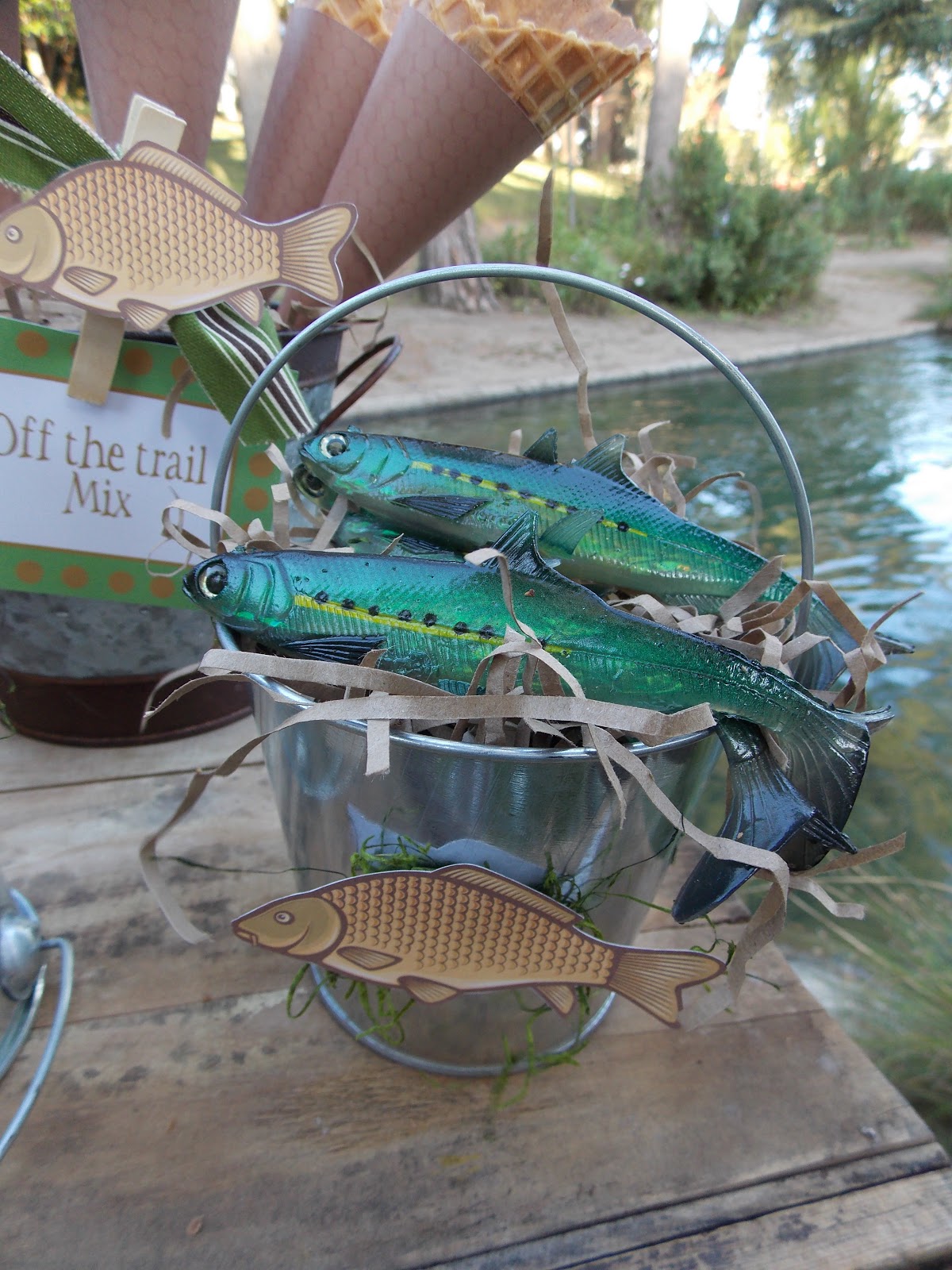 Gone Fishin' - party ideas for a fishing party - LAURA'S little PARTY
