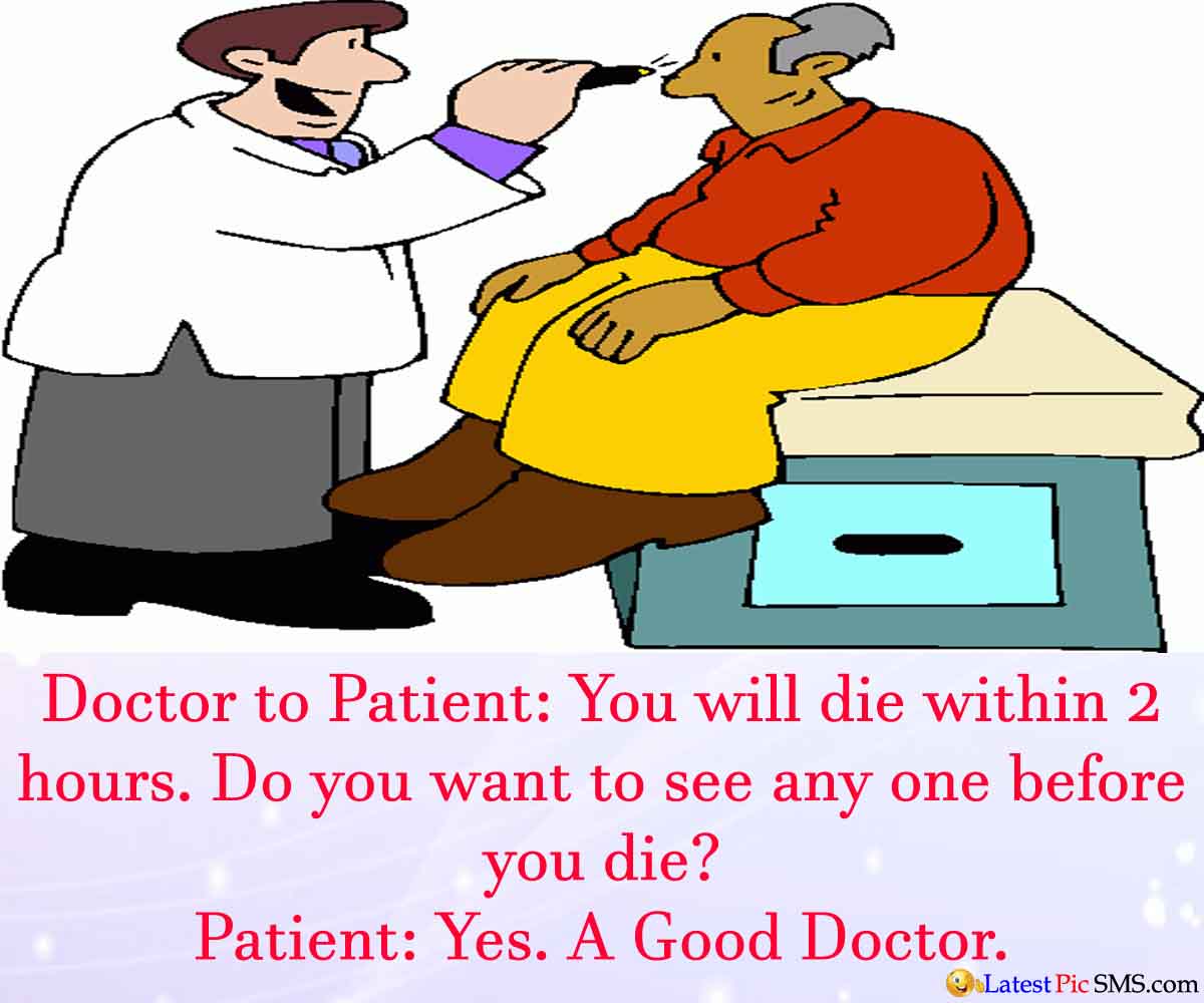 shayari Funny Cartoon Doctor Patient Jokes