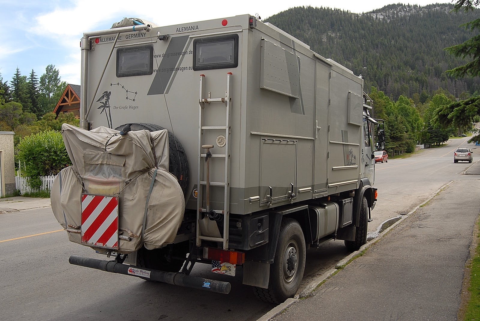 autoliterate MAN LE10 220 4x4 truck camper in Banff