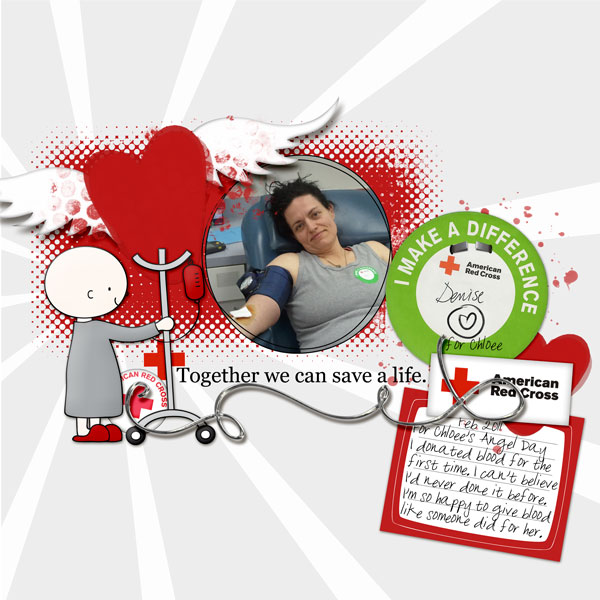 Blood donation freebies