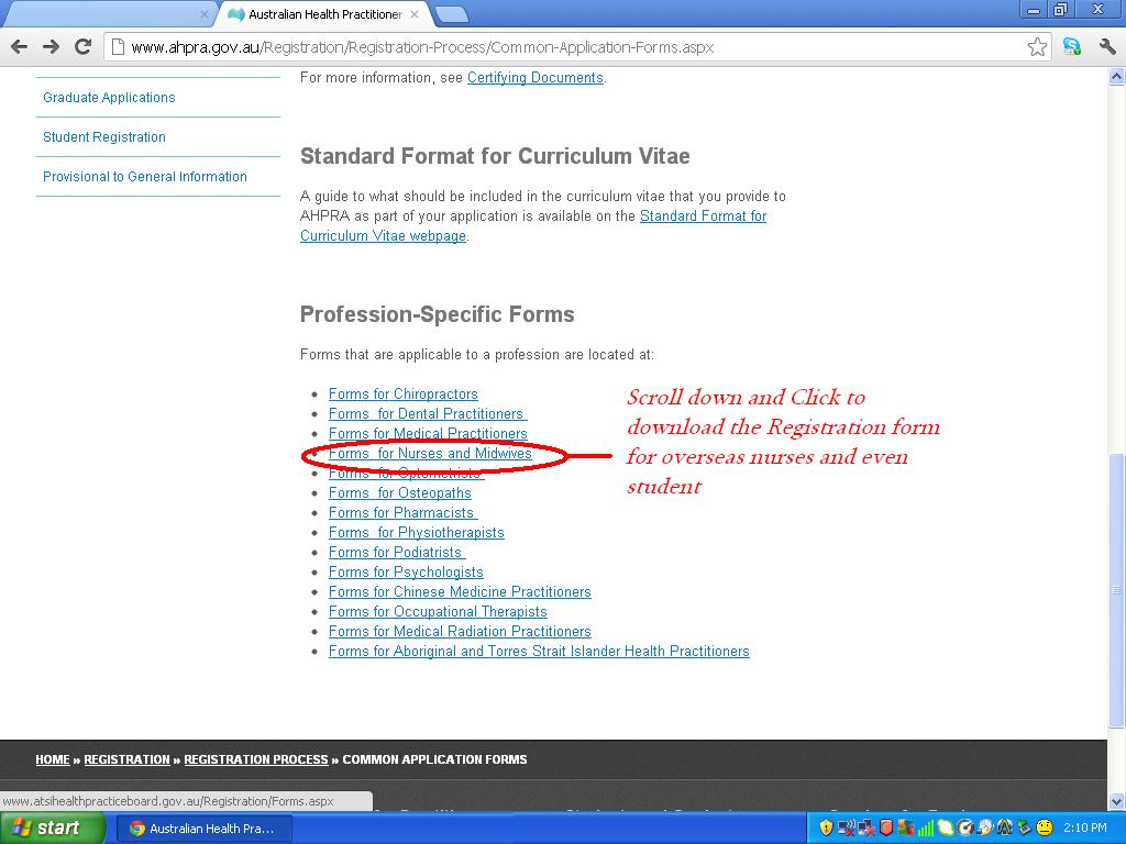 AusPhilRN How to Access AHPRA
