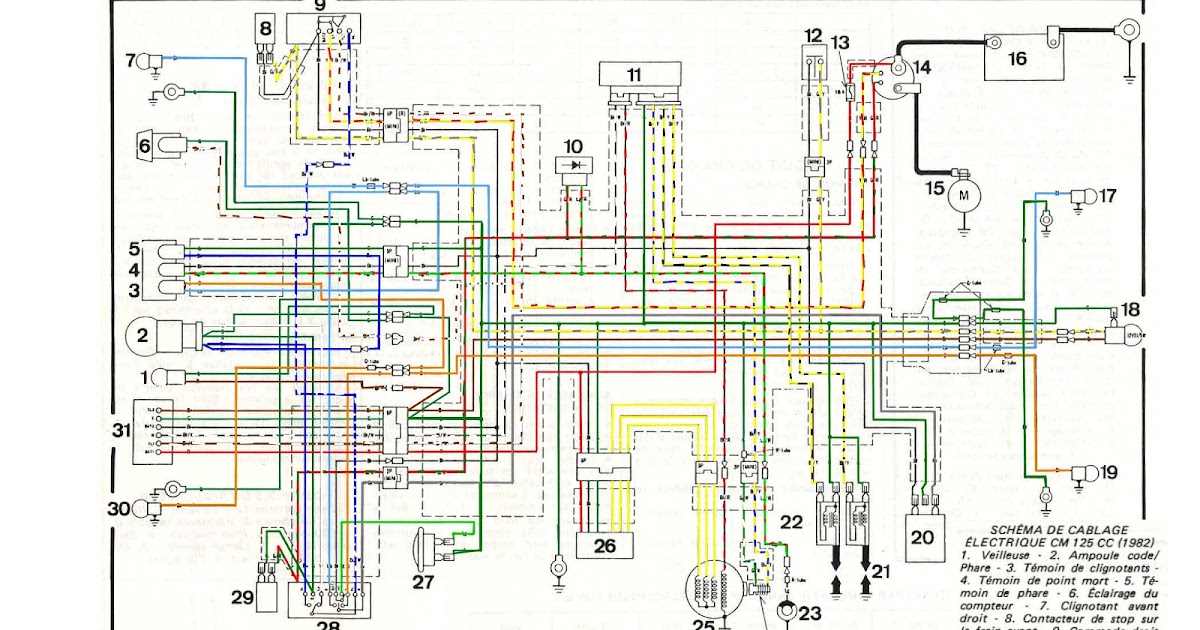 Gazzzoline chop' wiring diagram for a 1977 suzuki 550 