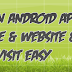 How to Create a Android Application For Your Wapsite