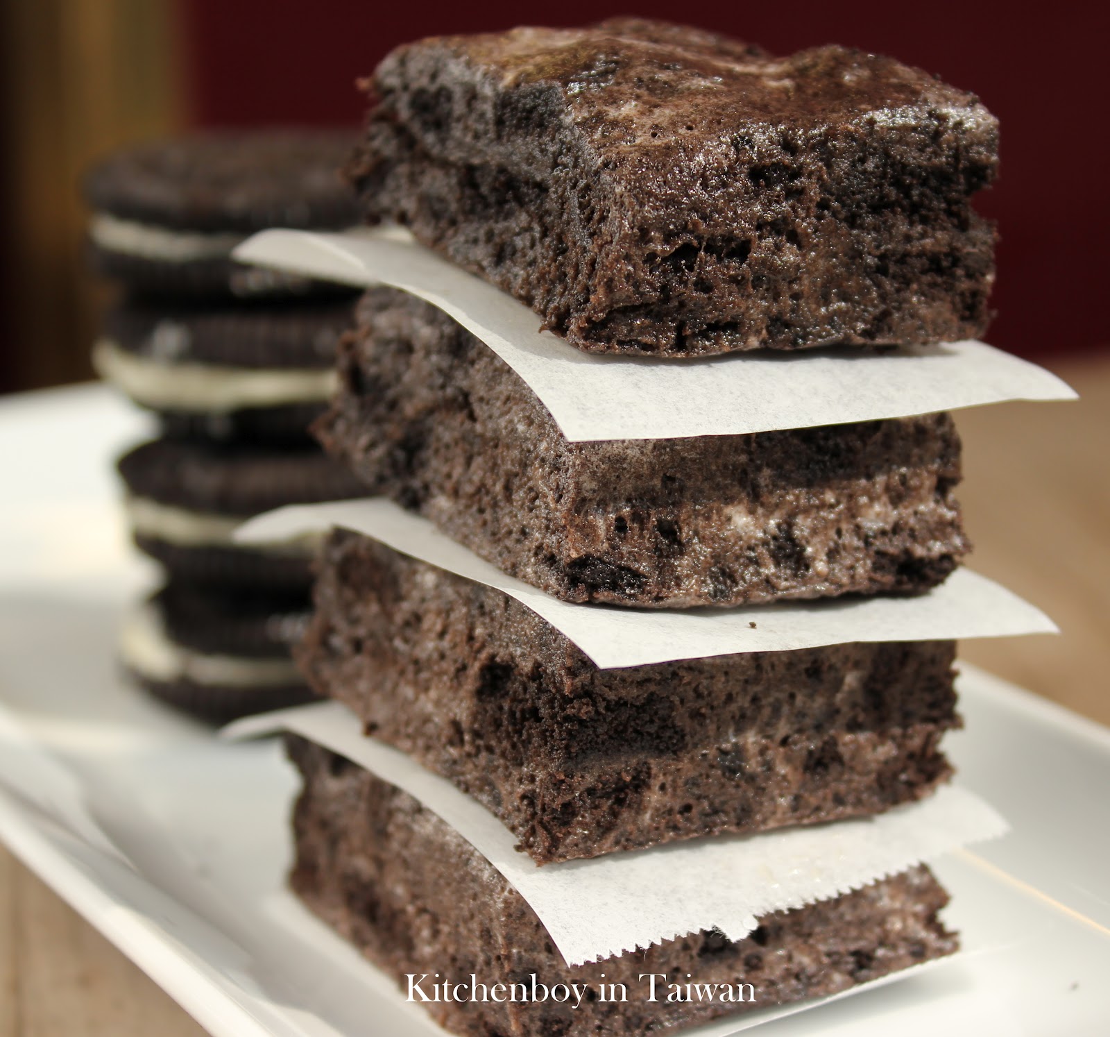 Chewy NoBake Oreo Marshmallow Treats