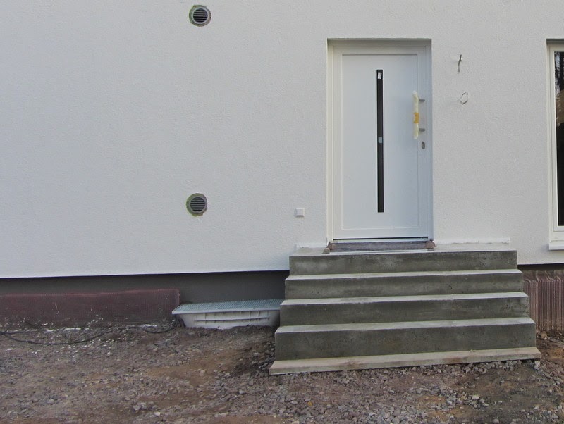 Unser Hausbau mit OKAL Kiesbeet