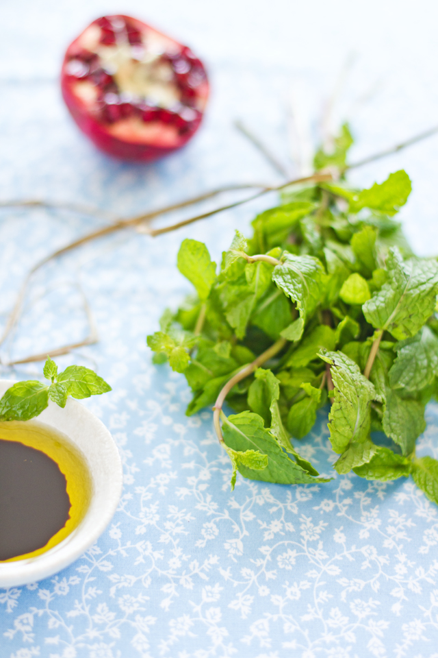 Pomegranate Molasses and Arabic Fattoush Salad