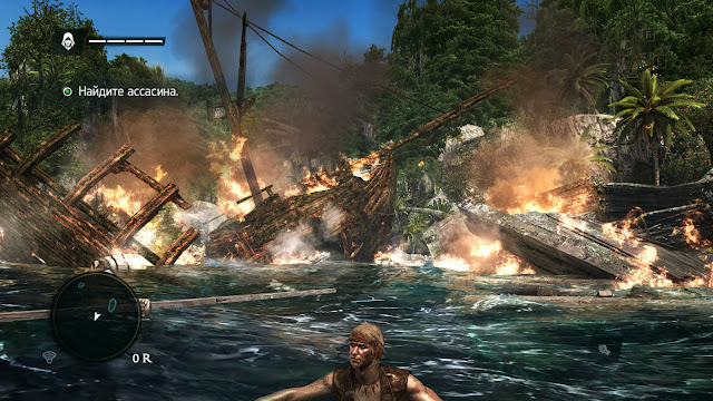 Screen Shot Of Assassin's Creed IV Black Flag (2013) Full PC Game Free Download At worldfree4u.com