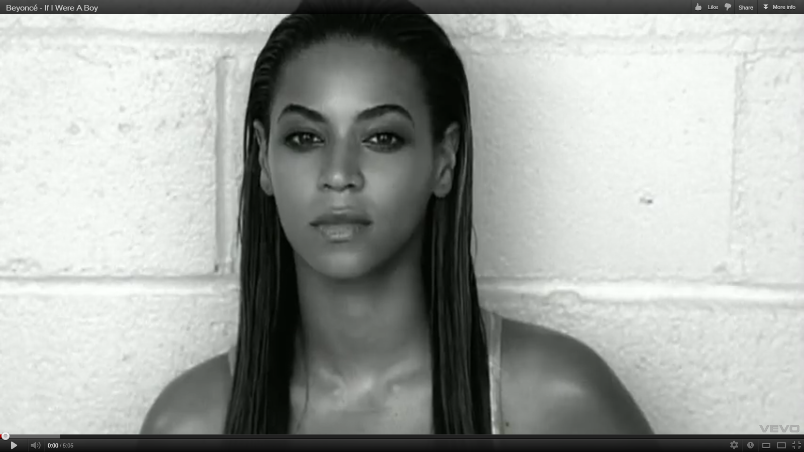 Beyonce If I Were A Boy Music Video