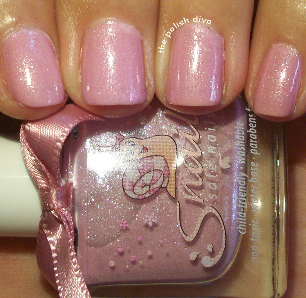 The Polish Diva Snails Safe Nails Nail Polish Swatches and Review