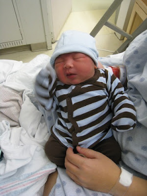 newborn baby Caleb