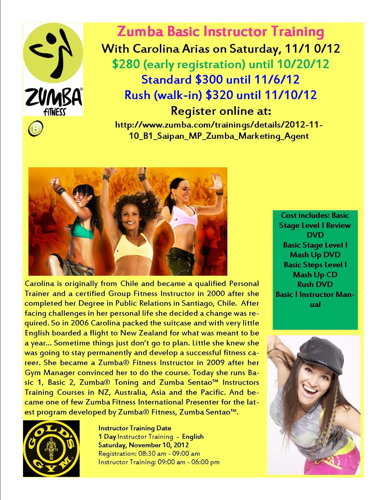 Gold's Gym Saipan October 2012