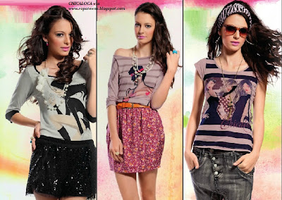 ROPA MODA LOOKS 2012 CATALOGO CHICALOCA