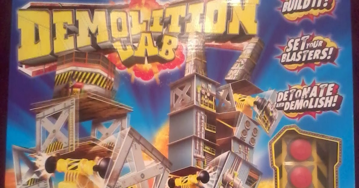 Frugal Shopping and More Demolition Lab Triple Blast Warehouse Review