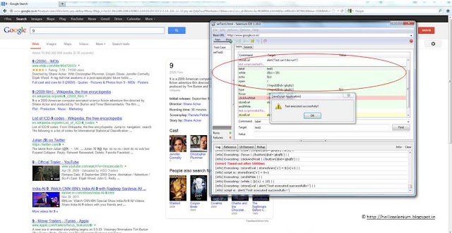 HOW TO USE GOTOLABEL COMMAND IN SELENIUM IDE?