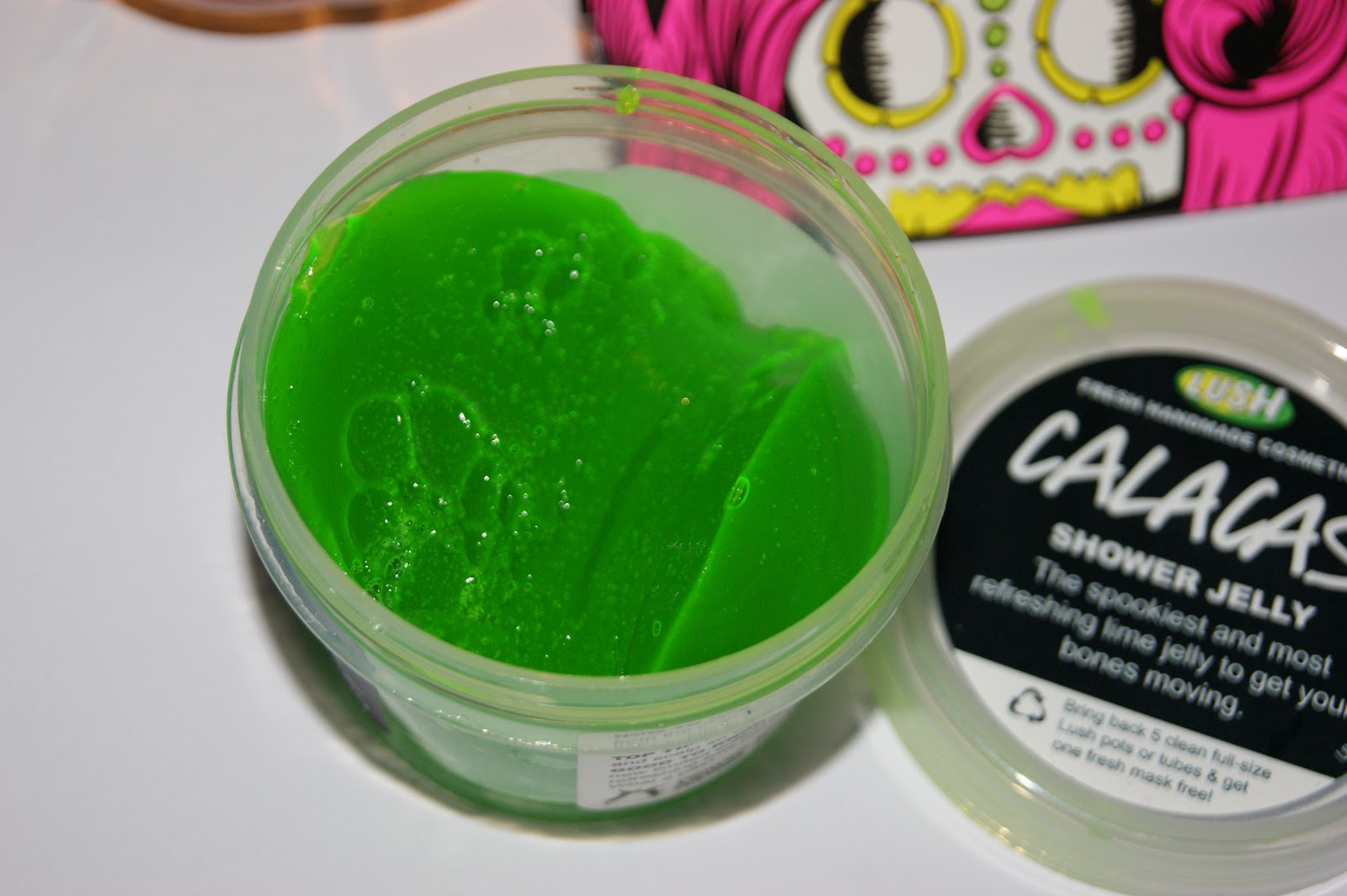 Lush Calacas Shower Jelly Review The Sunday Girl