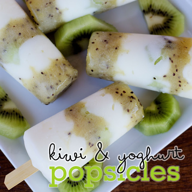 Kiwi and Yoghurt Popsicles — Bits of Sunshine