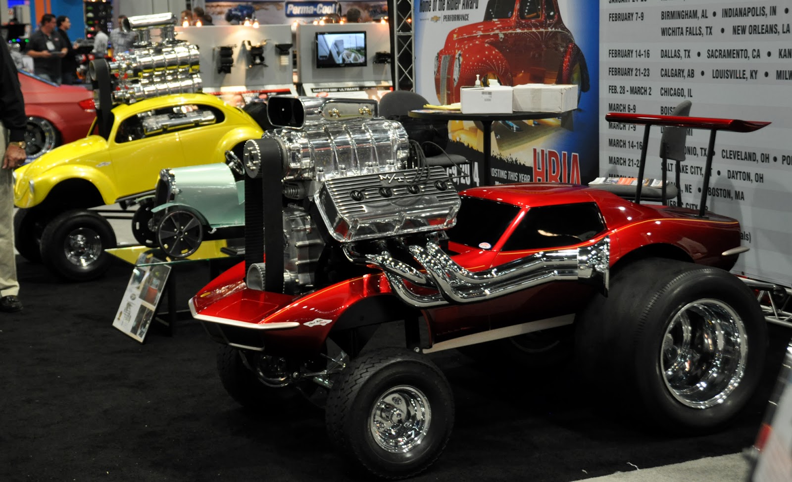 Just A Car Guy 2 zingers are at SEMA, and Bob Larivee Sr