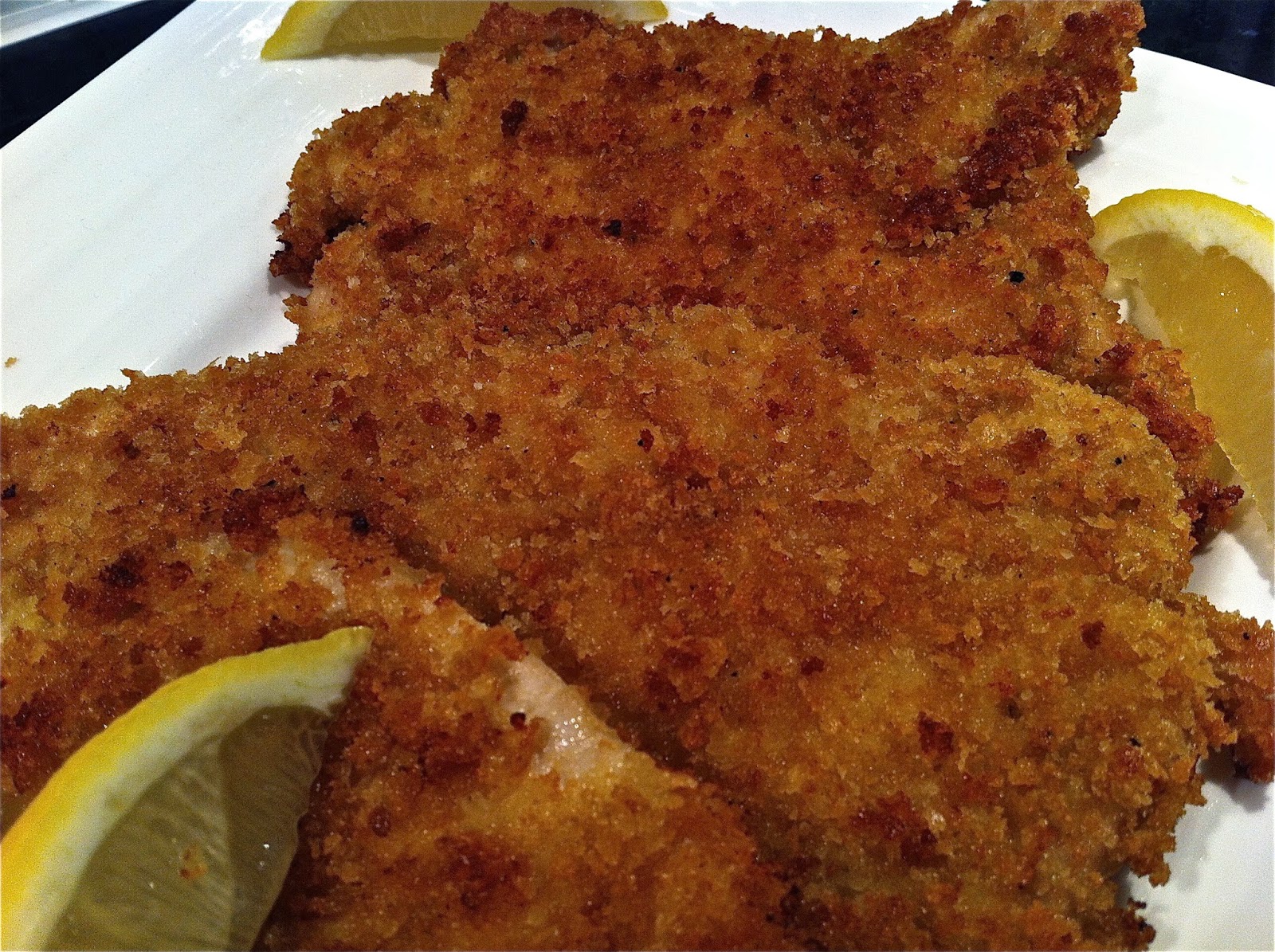Homemade By Mary EASY OVEN BAKED TURKEY SCHNITZEL with PANKO BREAD CRUMBS