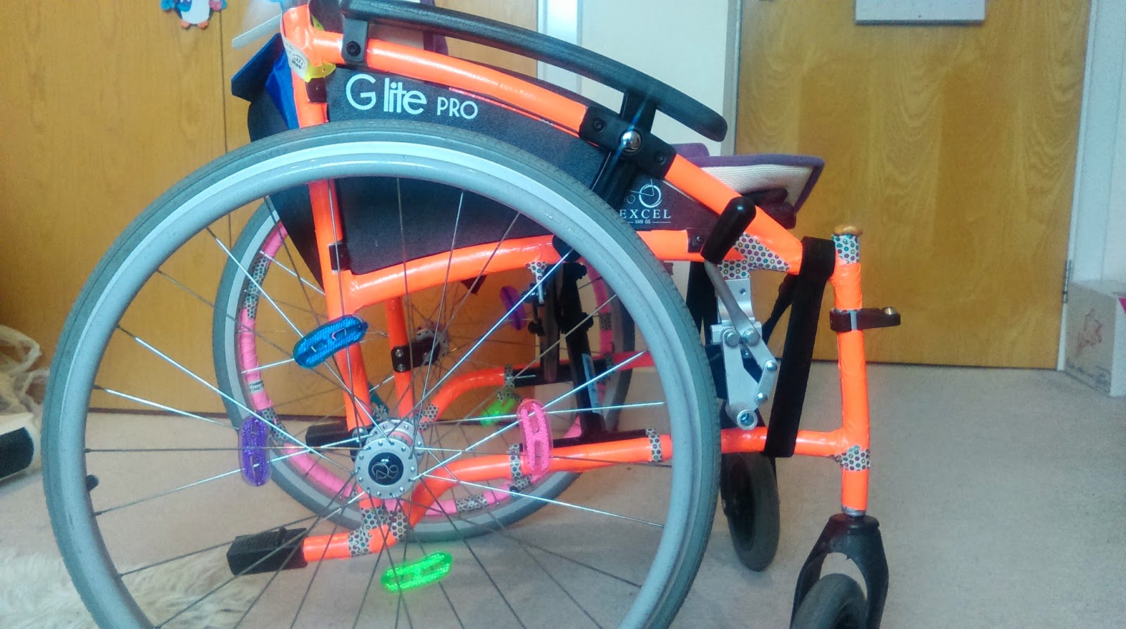 Disability Life Hacks 5 Wheelchair foot rest