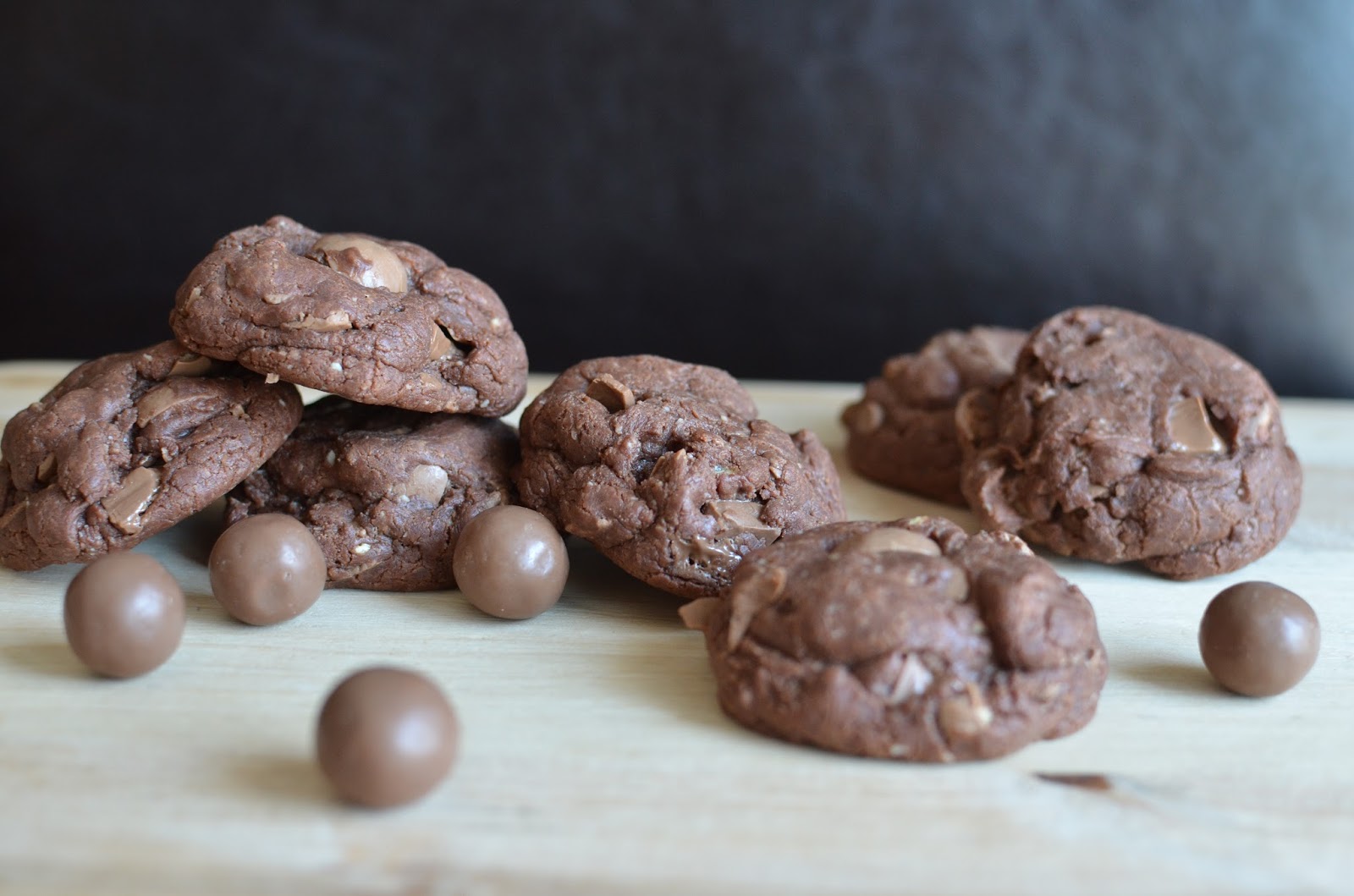 Playing with Flour Jamie Oliver's chocolate malt cookies