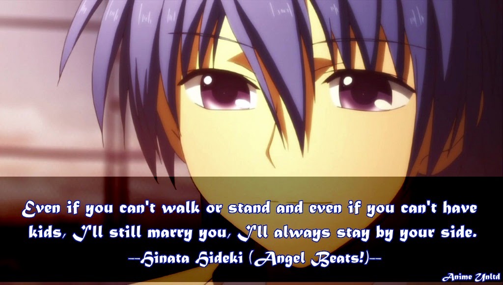 My Anime Review Angel Beats! Quotes