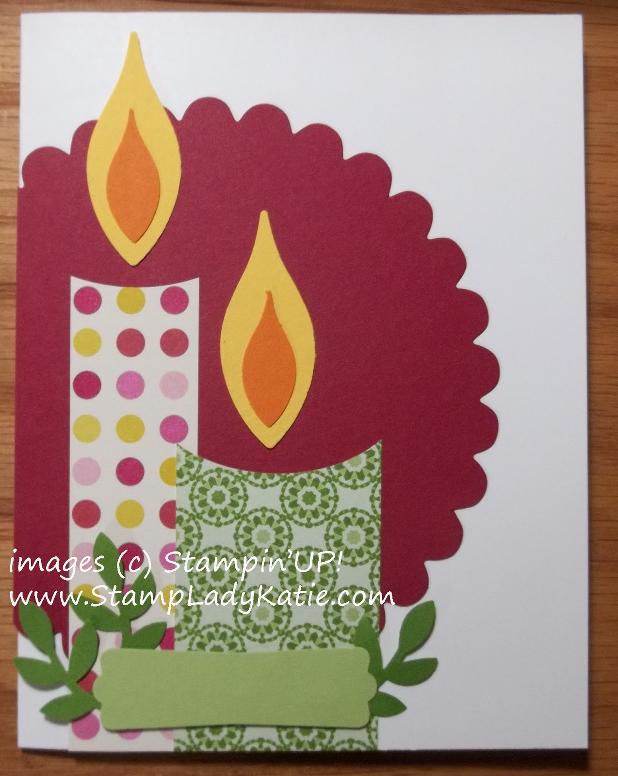 Blossom Punch Art Candle Flame